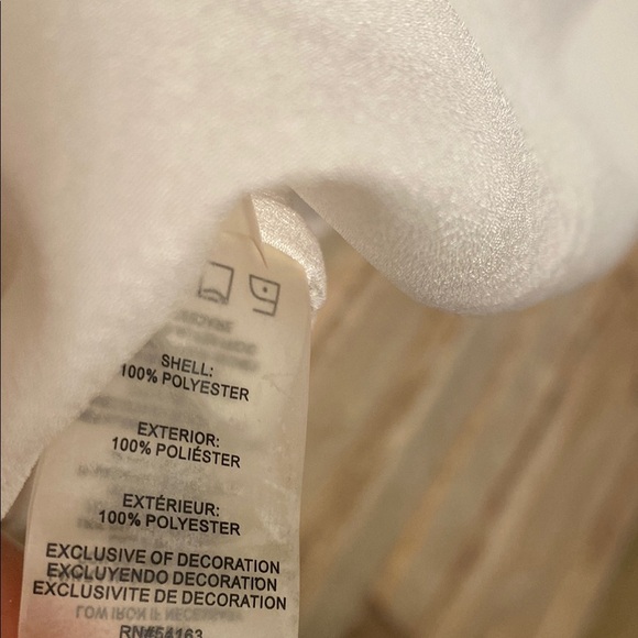 Calvin Klein Womens Floral Print Short Sleeves blouse Size XL - Picture 11 of 11